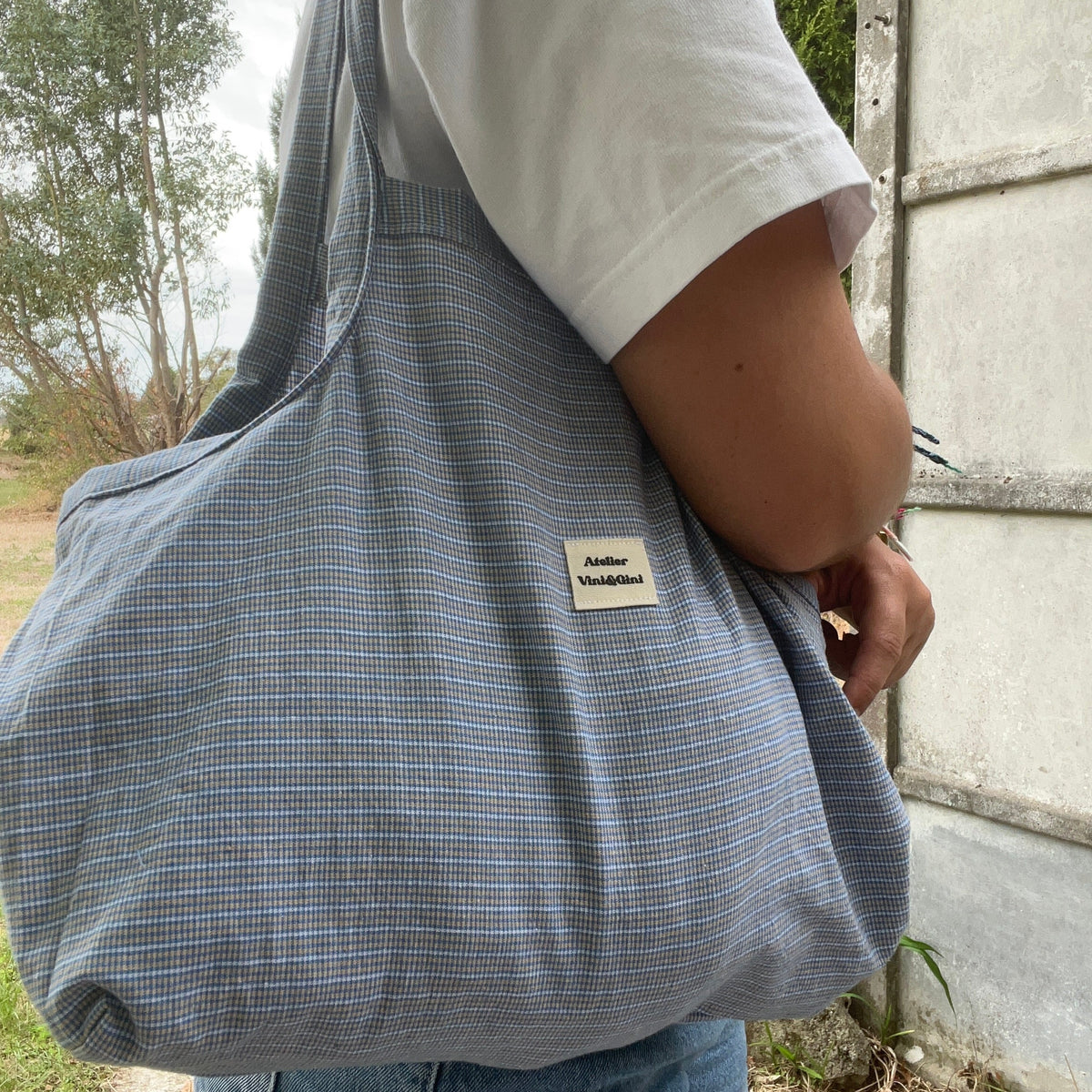 Duo sac cabas - chouchou assorti