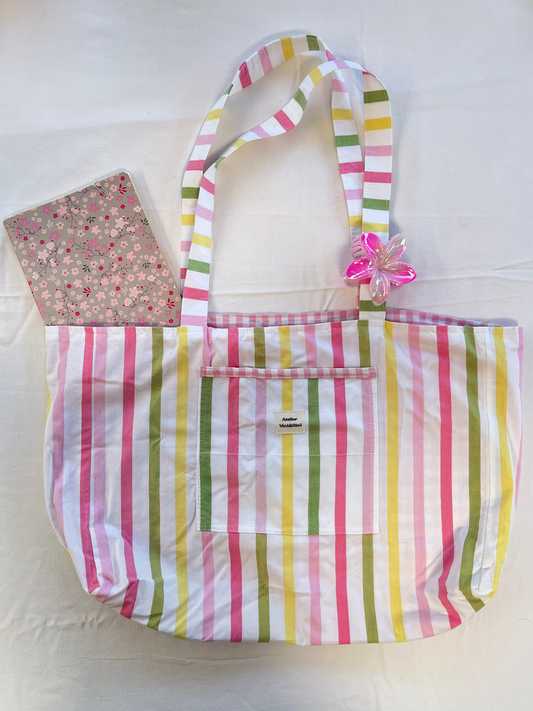 Sac cabas réversible