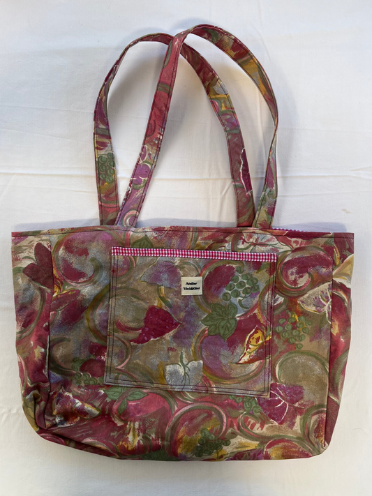 Sac cabas réversible