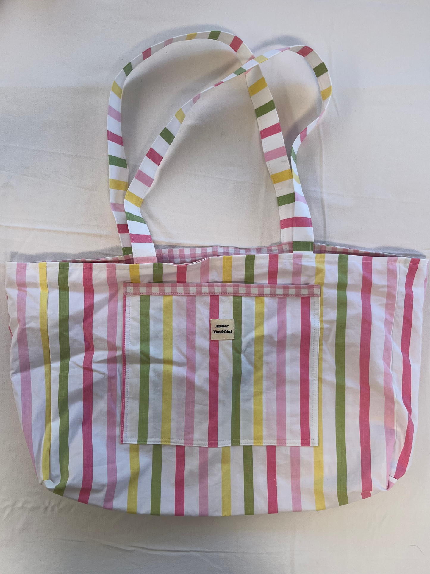 Sac cabas réversible