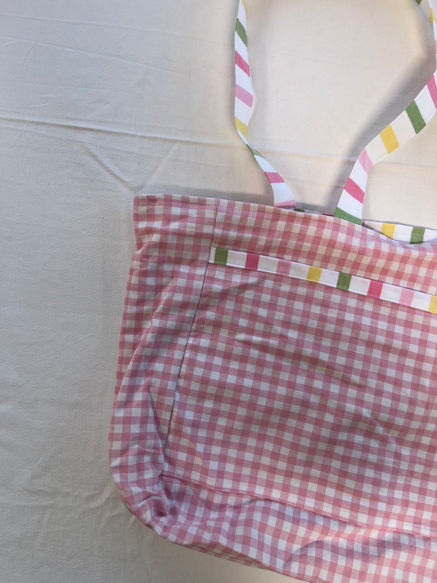 Sac cabas réversible