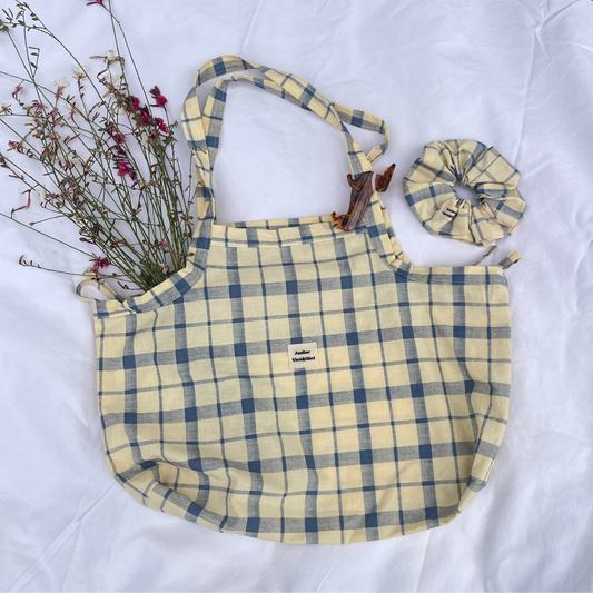 Duo sac cabas - chouchou assorti