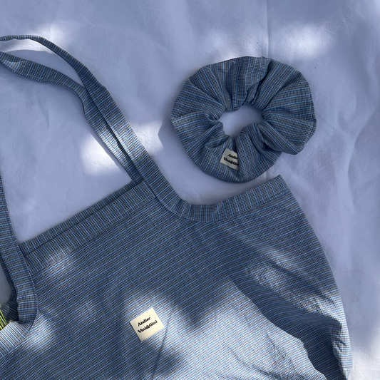 Duo sac cabas - chouchou assorti