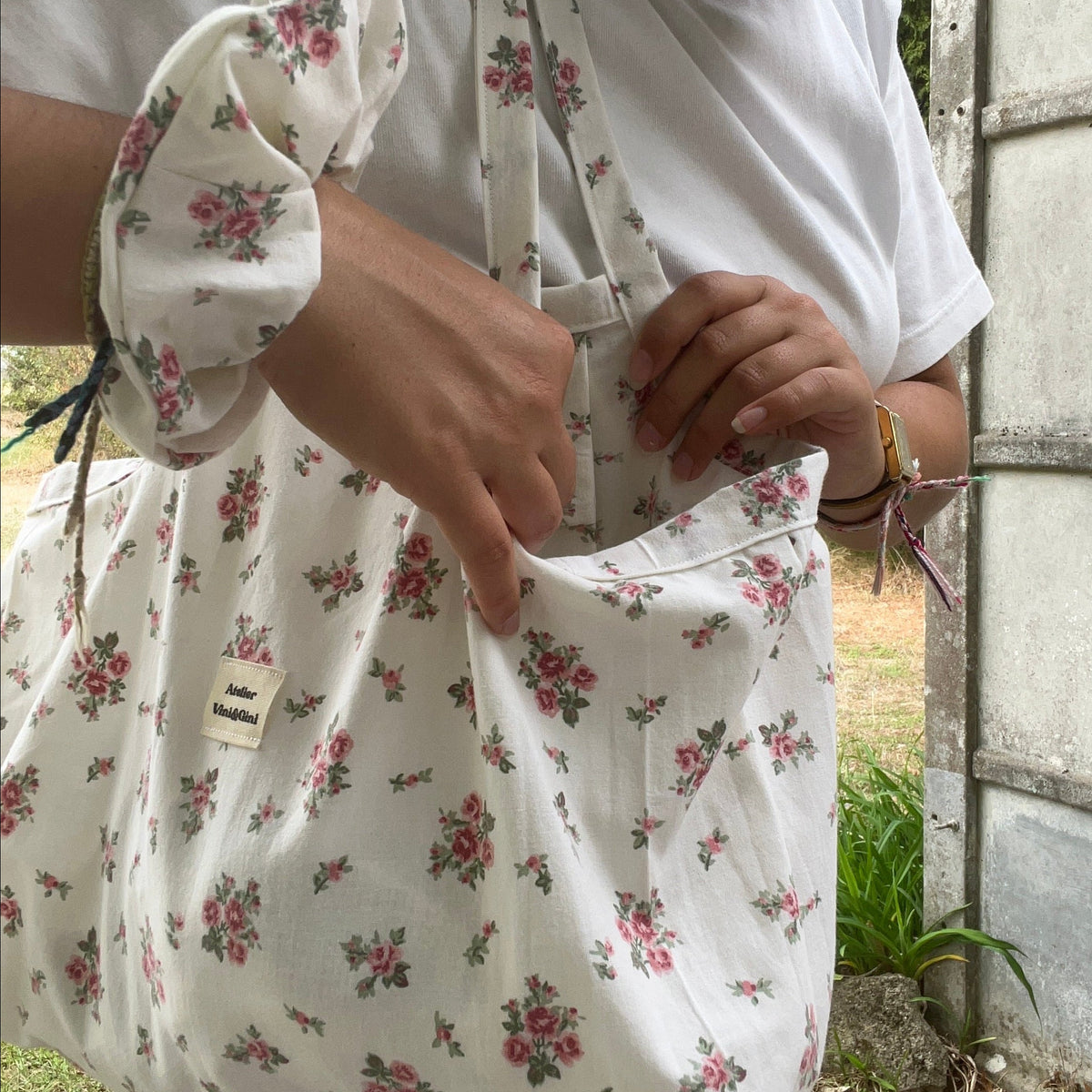 Duo sac cabas - chouchou assorti