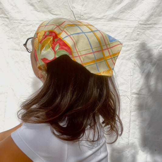 Bandeau triangulaire - motifs pique nique