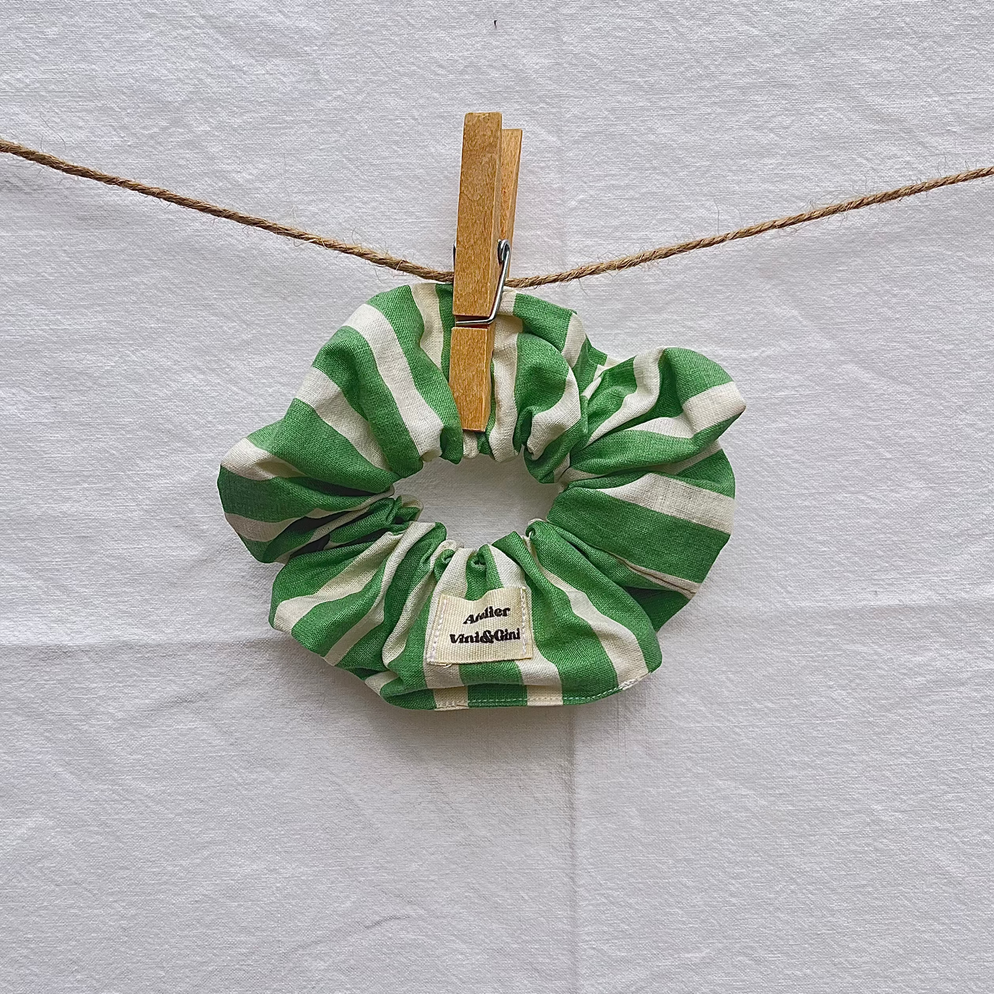 Chouchou M - rayé vert